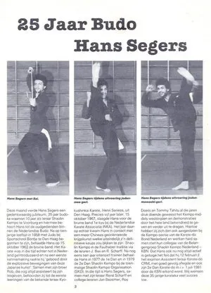 1983 — 25 jaar Budo Hans Segers